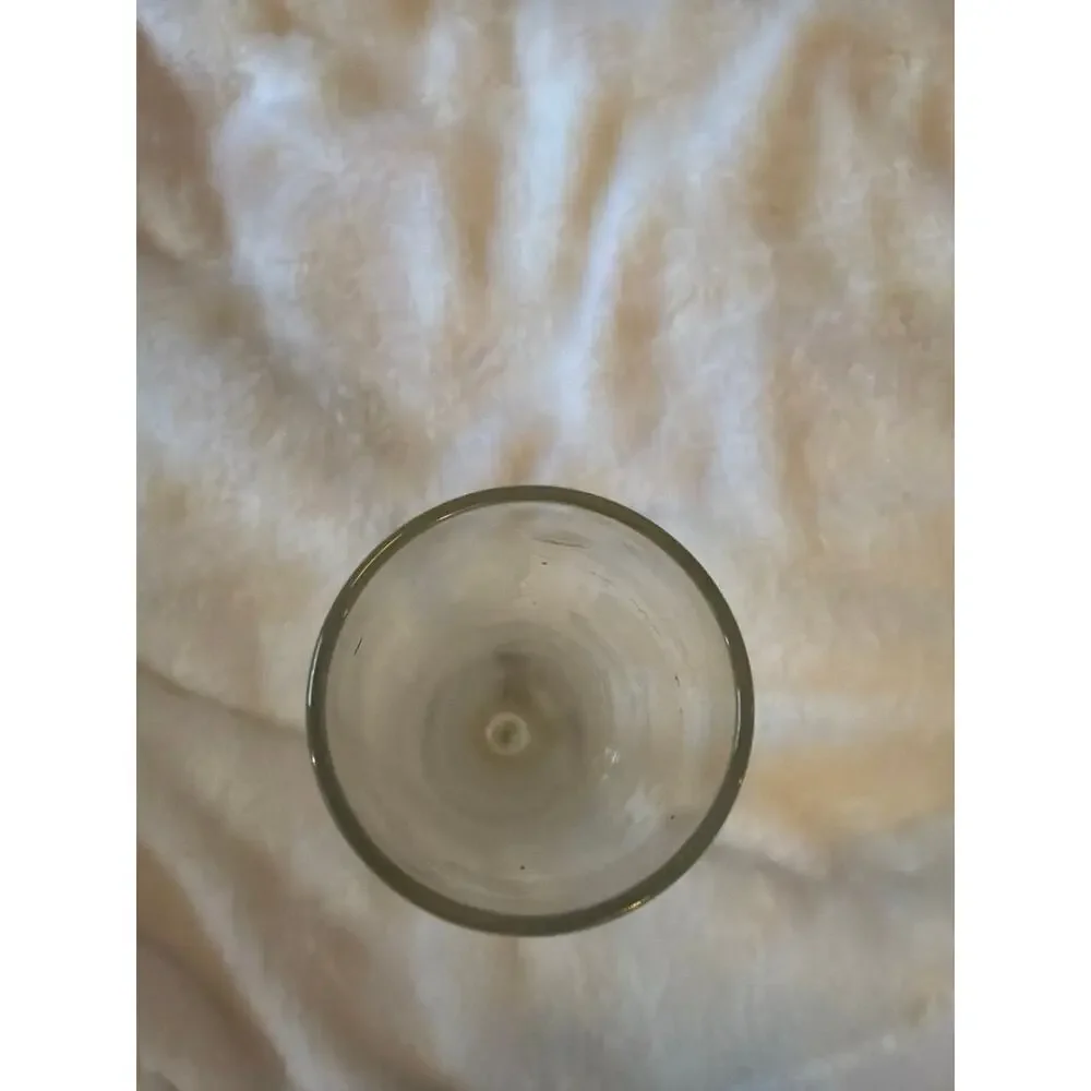 Clear Glass Champagne Flute Tall Slender Stemmed Wine Glass Single Replacement